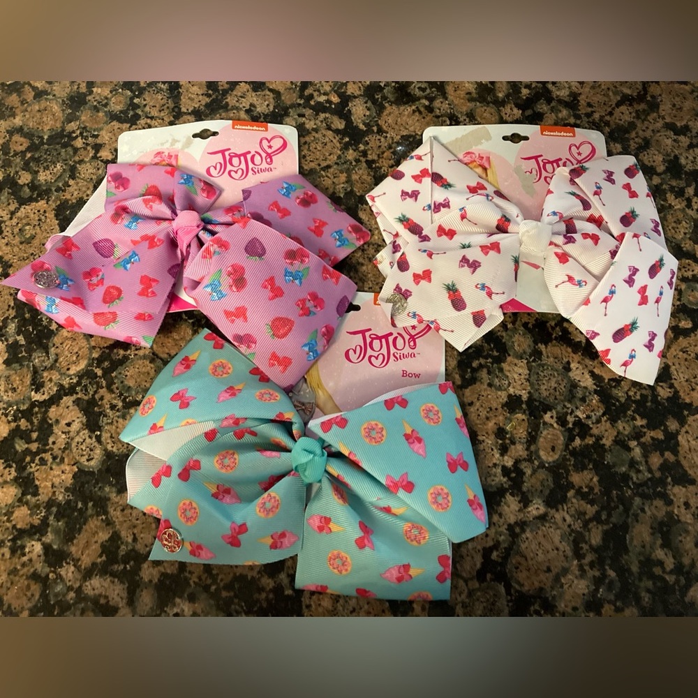 Set of 3 JoJo Siwa hair bows